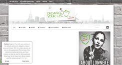Desktop Screenshot of organiceyourlife.com